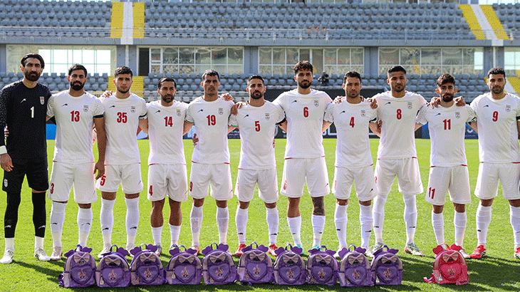 Maça sırt çantalarıyla çıktılar! Antalya'da kamp yapan İran Milli Takımı'ndan dikkat çeken mesaj