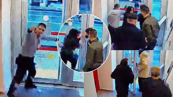 Beşiktaş'taki banka baskınının görüntüleri ortaya çıktı!