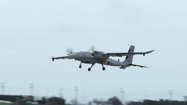 Bayraktar AKINCI'dan Kanatlı Güdüm Kiti 82 ile başarılı atış!