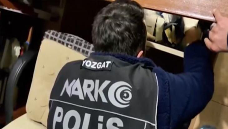 71 ilde dev narkotik operasyonu: 1,2 ton uyuşturucu ele geçirildi