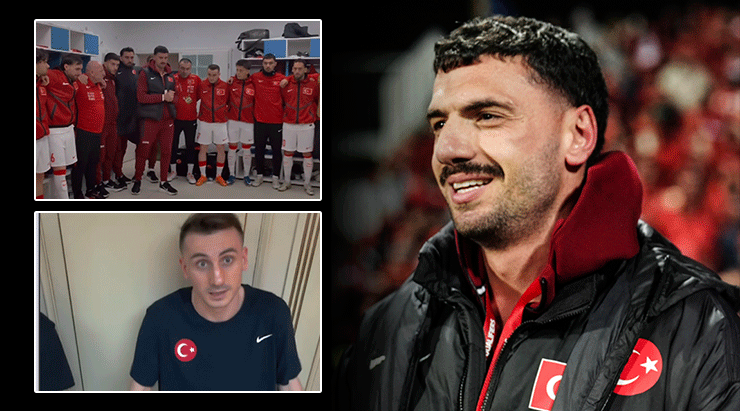 Merih Demiral'dan maç günü videosu! Kerem Aktürkoğlu'ndan Kosovalı taraftarlara cevap