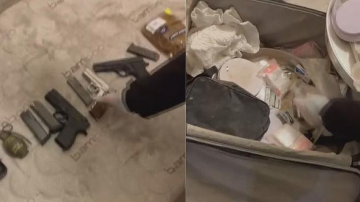 Esenyurt'ta uyuşturucu operasyonu! Baskın yapılan evde el bombası bulundu