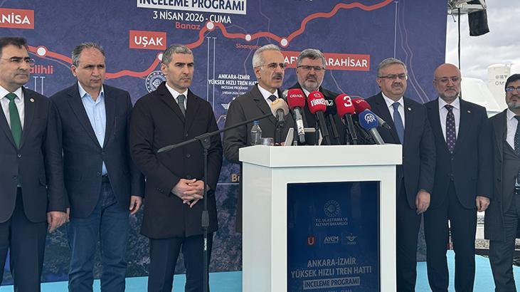 Bakan Uraloğlu: 11,5 milyon vatandaş yüksek hızlı tren konforuyla seyahat edecek