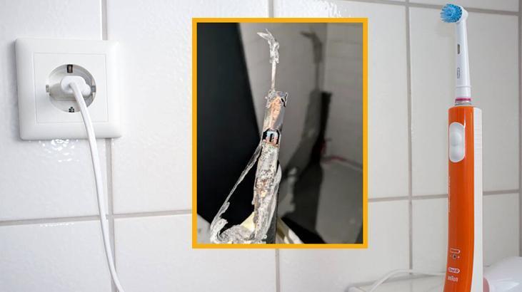 Fişe takılı olmasa da patlayabilir! Şarjlı diş fırçalarına dikkat, nadir ama olası