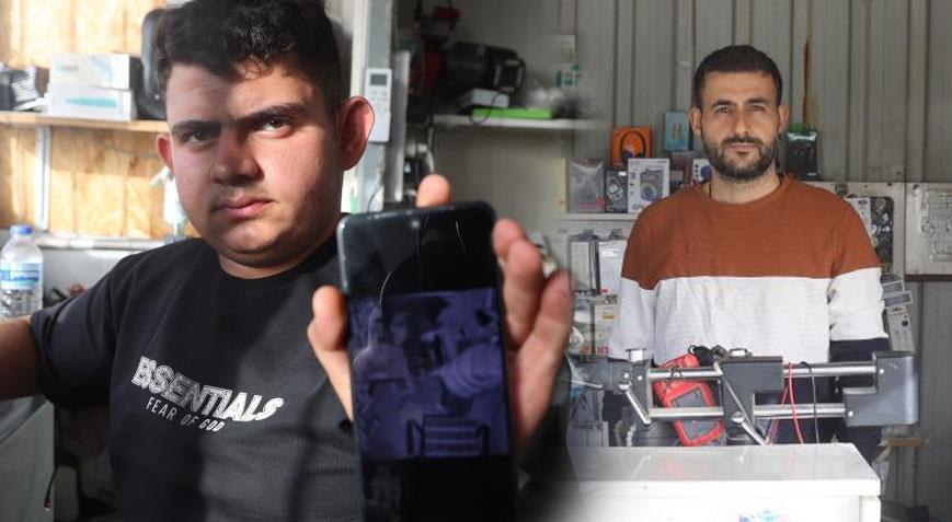 Görüntüleri izleyince şoke oldu! 'Sadece sıfırlar telefonları al’