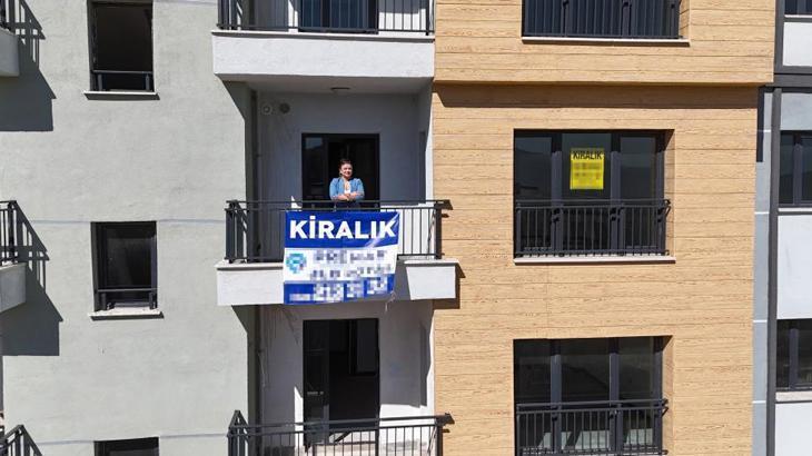 Binlerce konutun yapıldığı şehirde kira fiyatları 7 bin TL'ye düştü