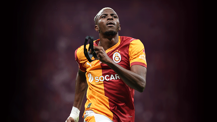 Galatasaray'a Fenerbahçe derbisi için Osimhen müjdesi!