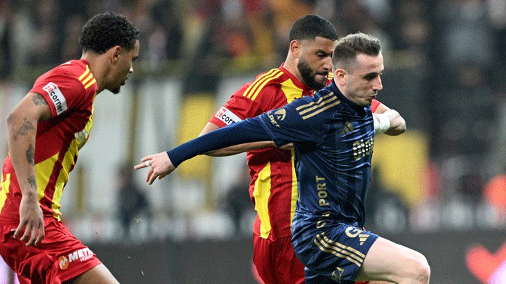 SON DAKİKA | Fenerbahçe, Kayseri'de hata yapmadı! Zirve takibini sürdürdü