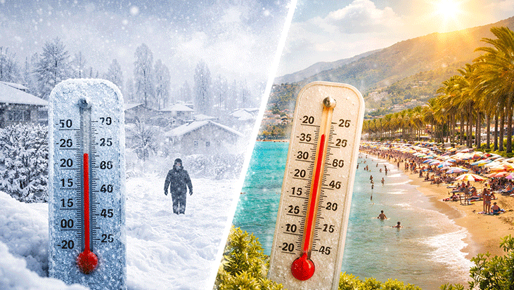 Türkiye’de mart ayı hava durumu verileri şaşırttı! En soğuk ve en sıcak il arasındaki fark 46 derece