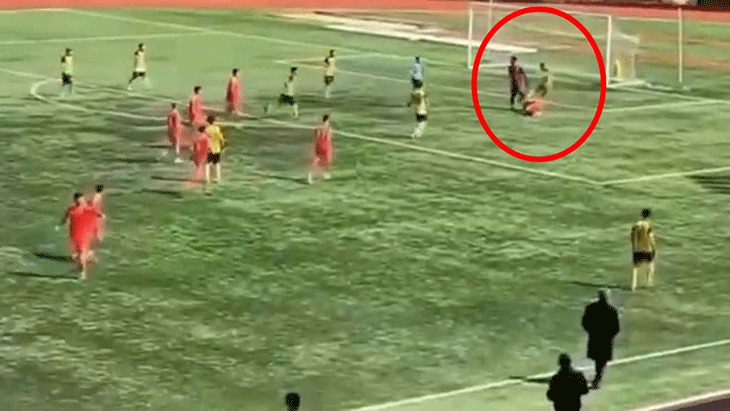 Mardin Süper Amatör Lig’de ortalık karıştı! Rakibinin başına tekme attı, elmacık kemiğini kırdı