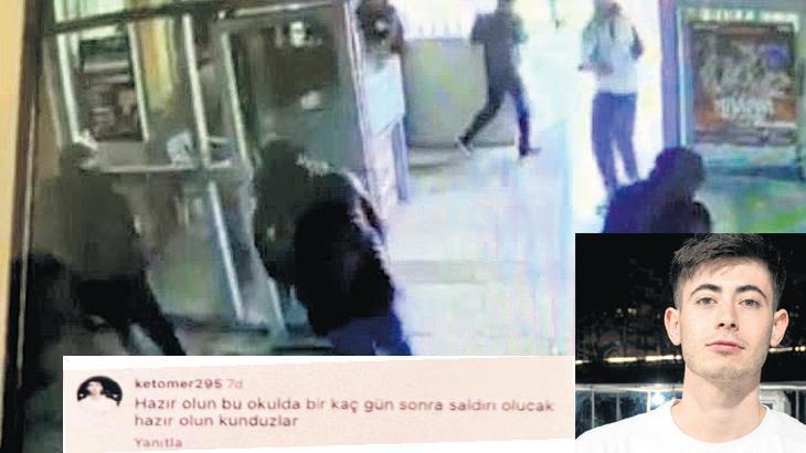 Eski okulunu basıp dehşet saçtı: Saldırıyı her yerde duyurmuş
