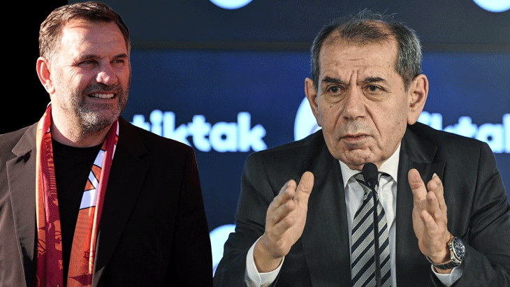 Galatasaray'da Dursun Özbek'in Okan Buruk planı! Şampiyonlar Ligi referans olacak