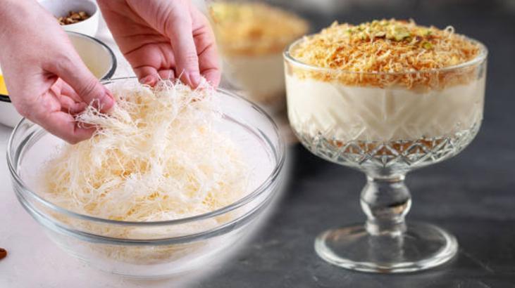 3 malzemeli leziz tatlı! Kadayıfın böylesini yemediniz: 30 dakikada hazır