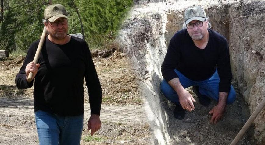 54 yaşında mezarını kazdı! Defalarca ölümden döndü: Dokuz canımı tükettim