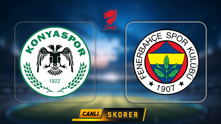 CANLI | Türkiye Kupası'nda Fenerbahçe, Konyaspor deplasmanında!