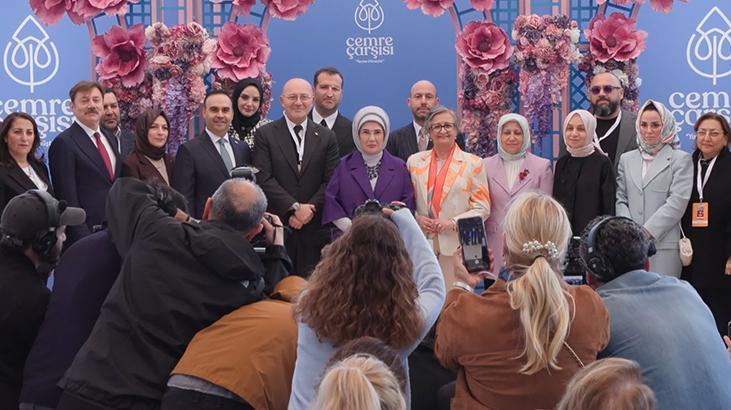 Cemre Çarşısı’nın kapıları iyiliğe açıldı