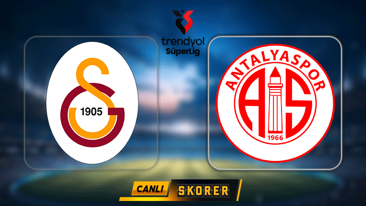 SON DAKİKA | Süper Lig'de Galatasaray-Antalyaspor maçı! İlk 11'ler belli oldu