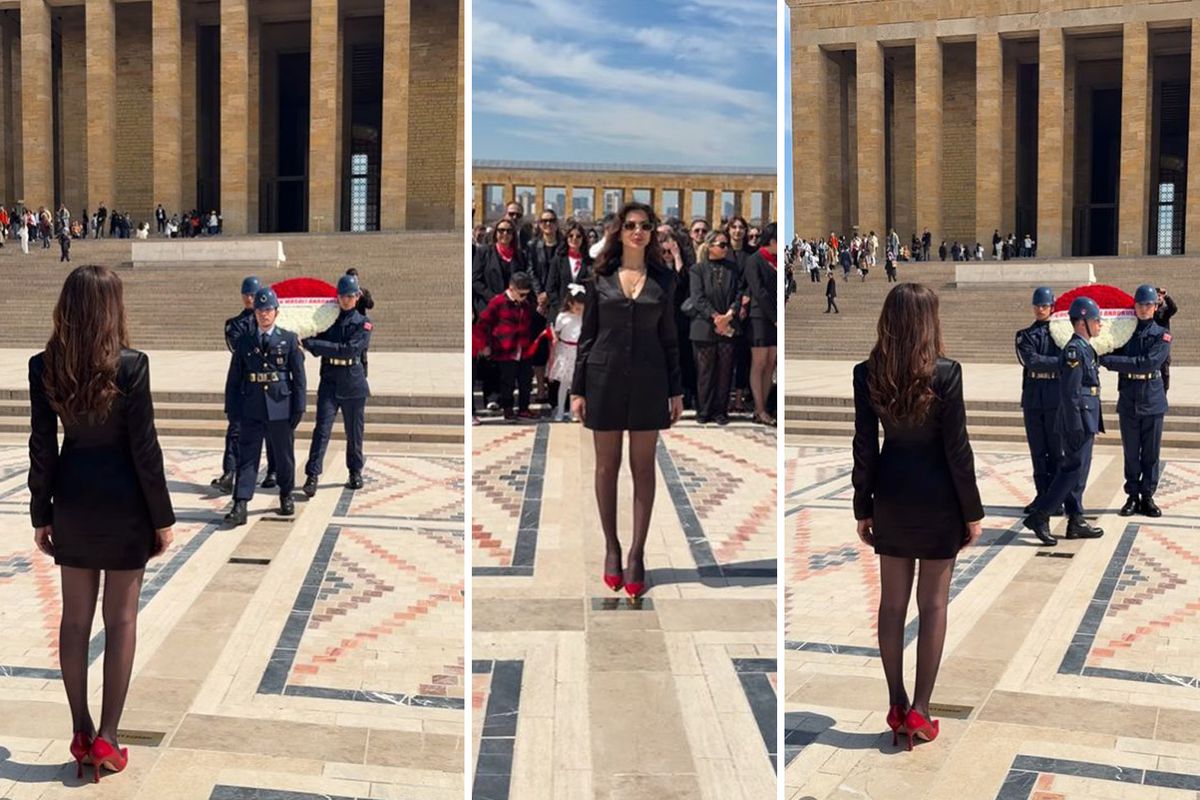 Anaokulu müdiresi ve öğretmenlerin Anıtkabir ziyareti tartışma yarattı