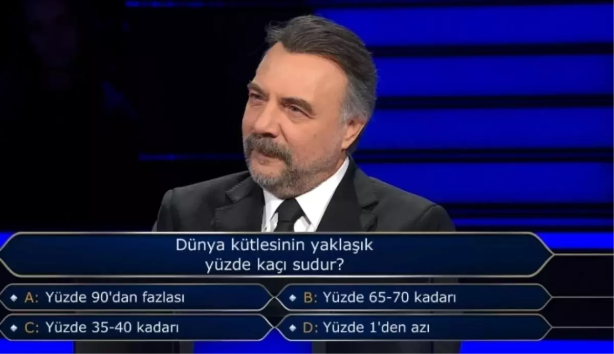 Dünya kütlesinin yaklaşık yüzde kaçı sudur?