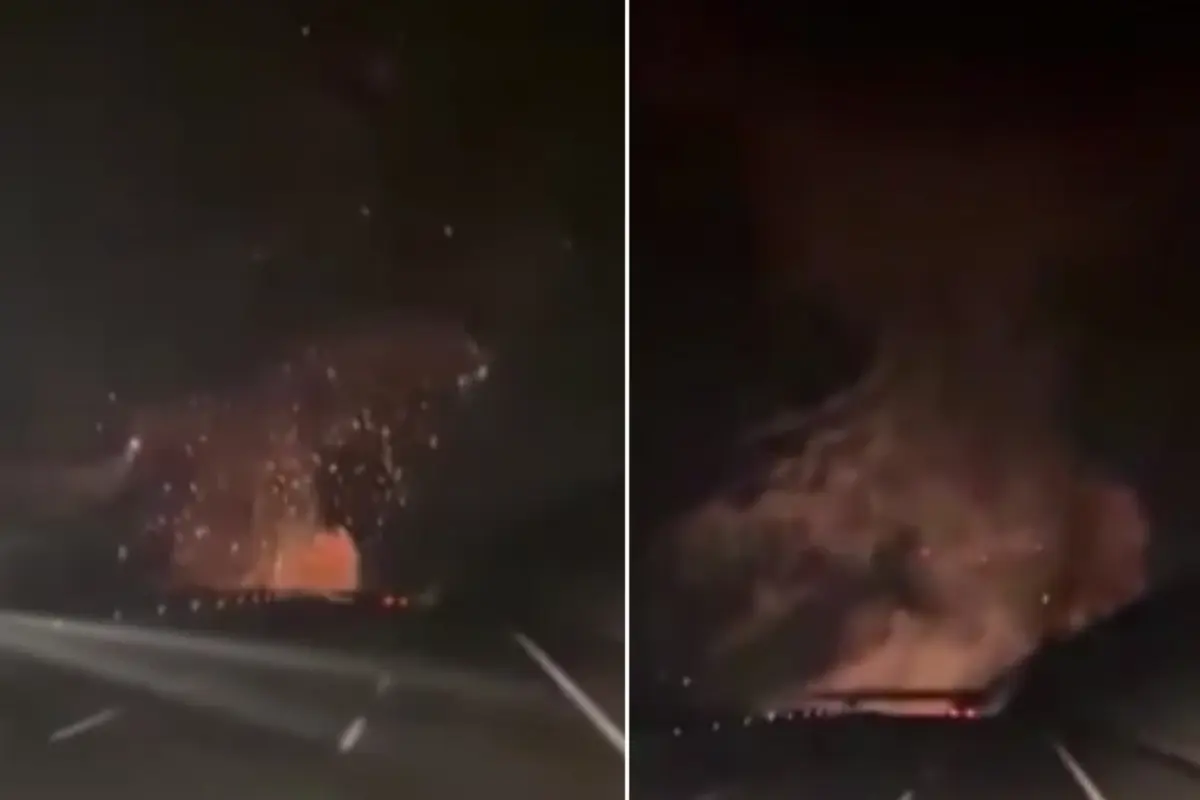 F-16'nın düşme anı! Görüntüye sürücünün sorusu damga vurdu