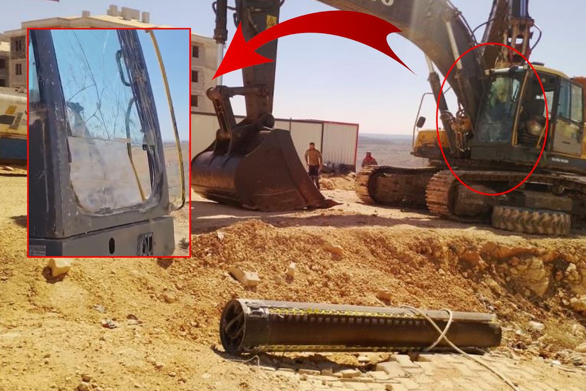 Gaziantep'e düşen füzeyle ilgili görgü tanığı konuştu! Facianın eşiğinden dönüldü