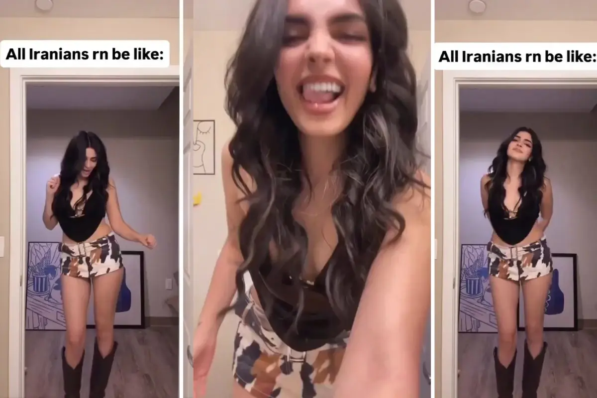 İranlı kızlar Hamaney'in ölümünün ardından "Trump dansı" akımı başlattı