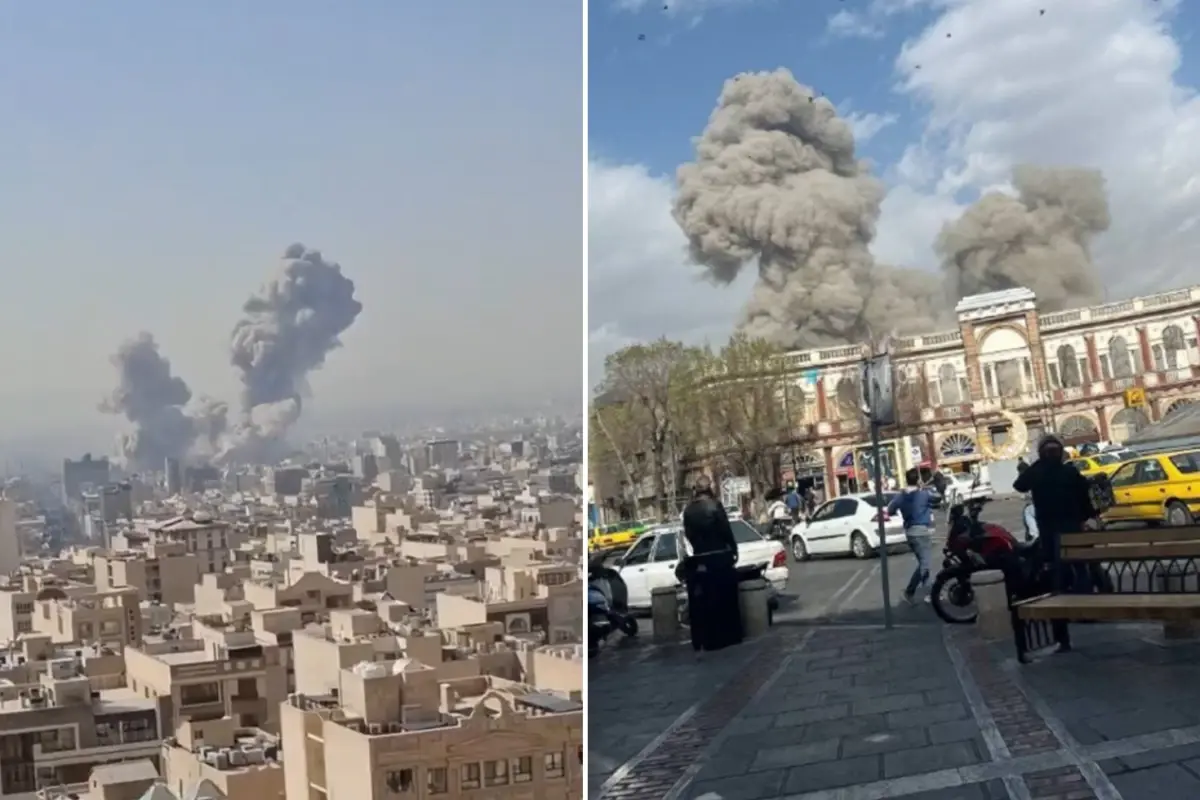 İsrail, İran'a saldırı başlattı! Tahran'da patlama sesleri duyuluyor