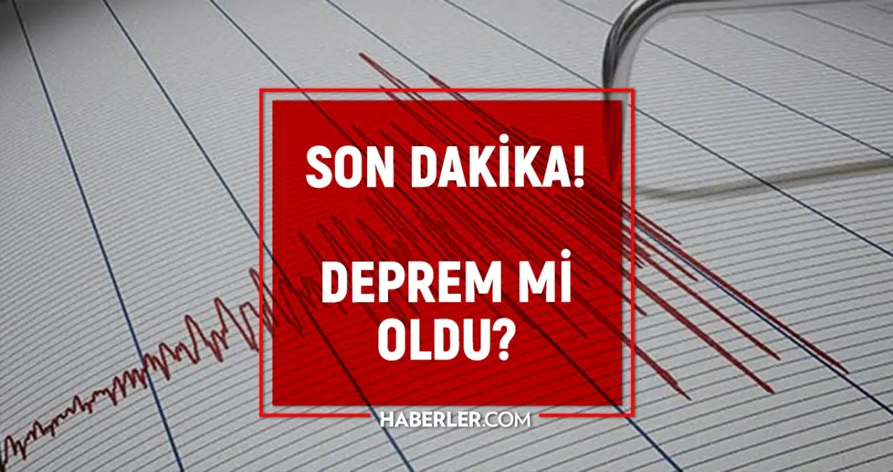 İzmir deprem mi oldu? SON DAKİKA! İzmir'de deprem mi oldu, az önce deprem nerede oldu?