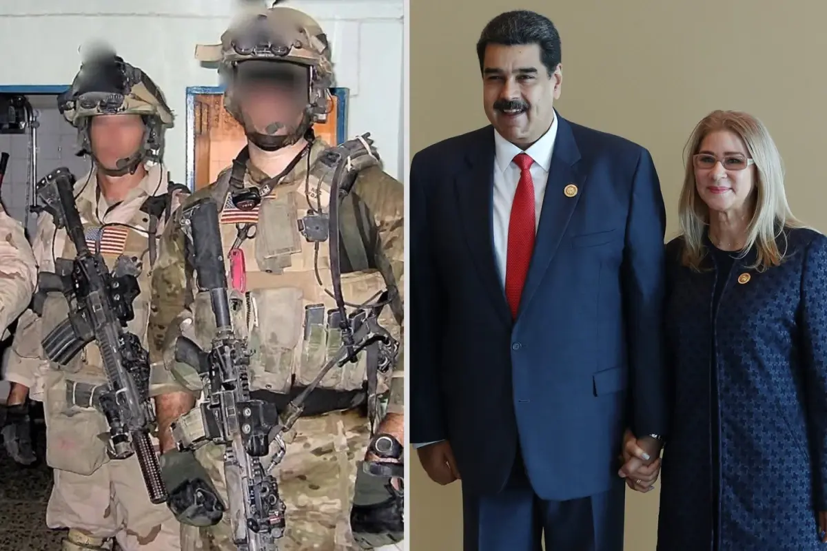 Maduro ve eşi gece yarısı uyurken yatak odalarından sürüklenerek çıkarıldı