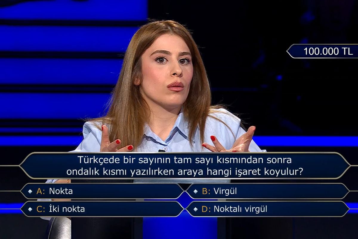 Milyoner'de edebiyat mezununu terleten dil bilgisi sorusu! Son jokerini kullandı