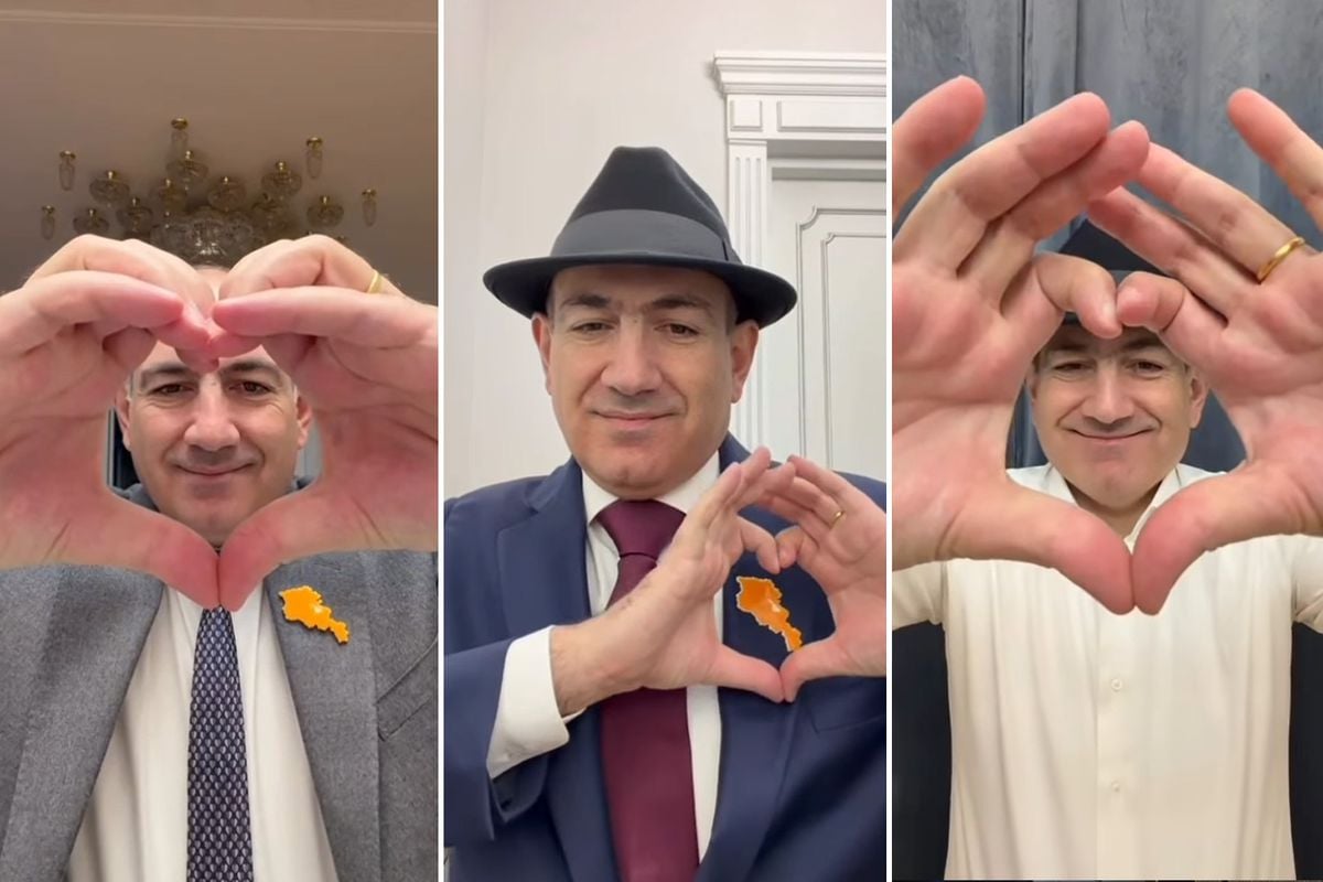 Paşinyan'dan kalpli günaydın videoları: Ülke lideri değil sanki fenomen