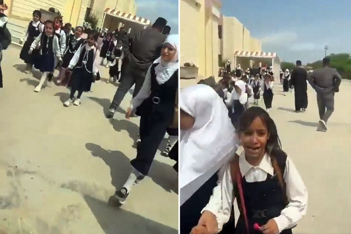 Savaşın 25. gününde kahreden görüntü: Okulda dehşeti yaşadılar