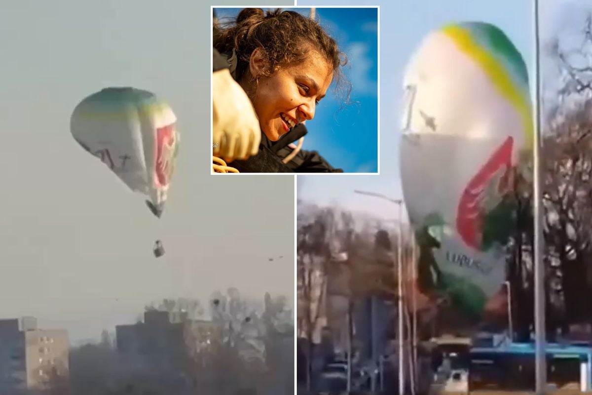 Sıcak hava balonu faciası! Şampiyon pilot sepetten fırlayıp öldü
