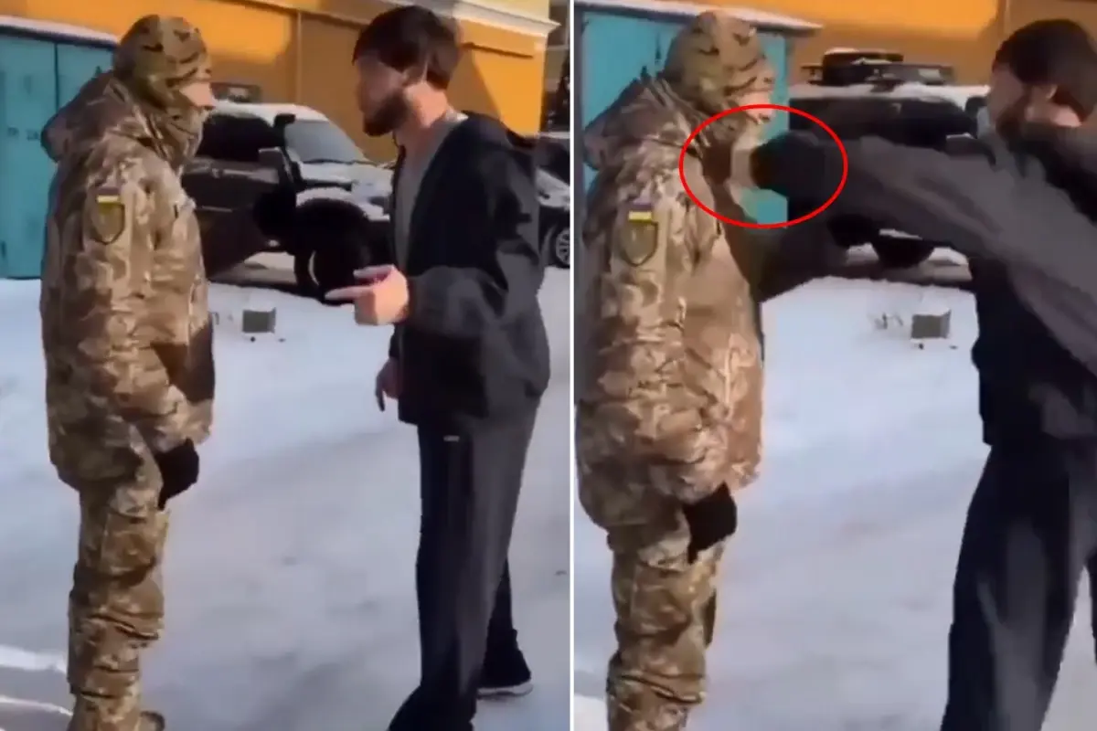 Ünlü futbolcu kendisini zorla askere götürmeye gelen görevliyi yumrukladı