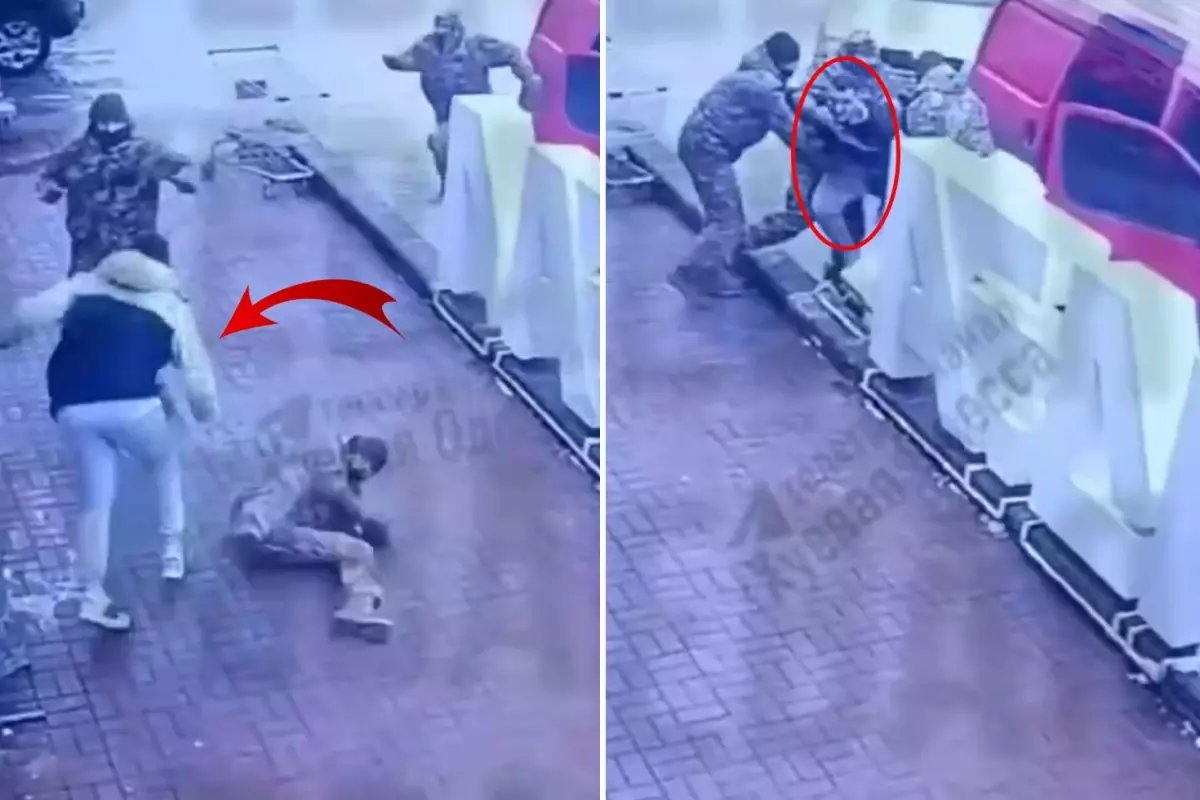 Zorla askere almak için üstüne atladılar, hikayenin sonu çok tuhaf bitti