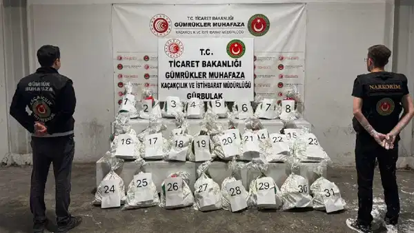 Mersin Limanı ve Ağrı Gürbulak Gümrük Kapısı’nda uyuşturucu operasyonu: Piyasa değeri 8 milyar lira!