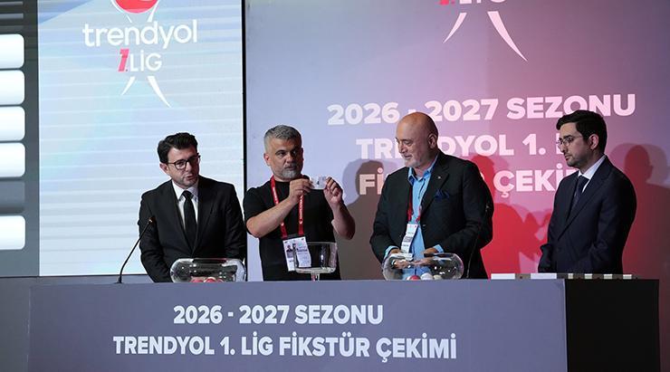 1. Lig’de 2026-27 sezonu öncesi fikstür çekildi!