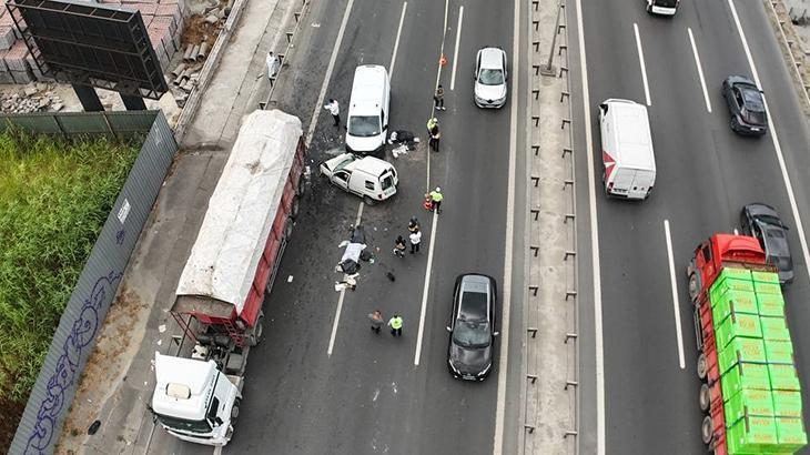 Bahçelievler’de zincirleme trafik kazası! 1 kişi öldü