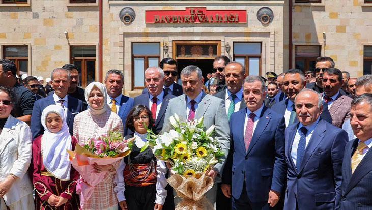 Bakan Çiftçi: Bayburt’un huzuru, Türkiye’nin huzurunun önemli bir parçasıdır
