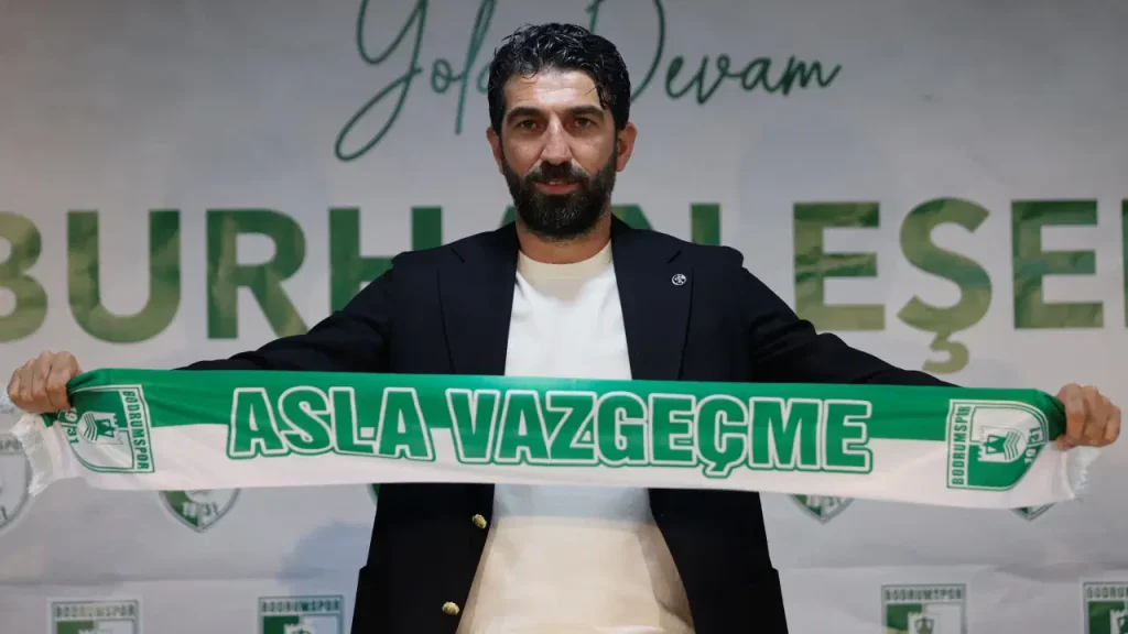 Bodrum FK’den Burhan Eşer’e yeni sözleşme!