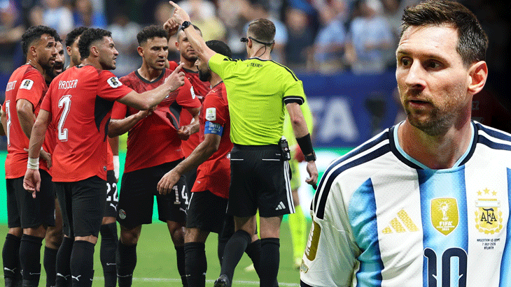 Dünya Kupası’nda Arjantin maçı sonrası Mısır’dan büyük tepki! ‘Messi’nin yarışta kalmasını istediler’