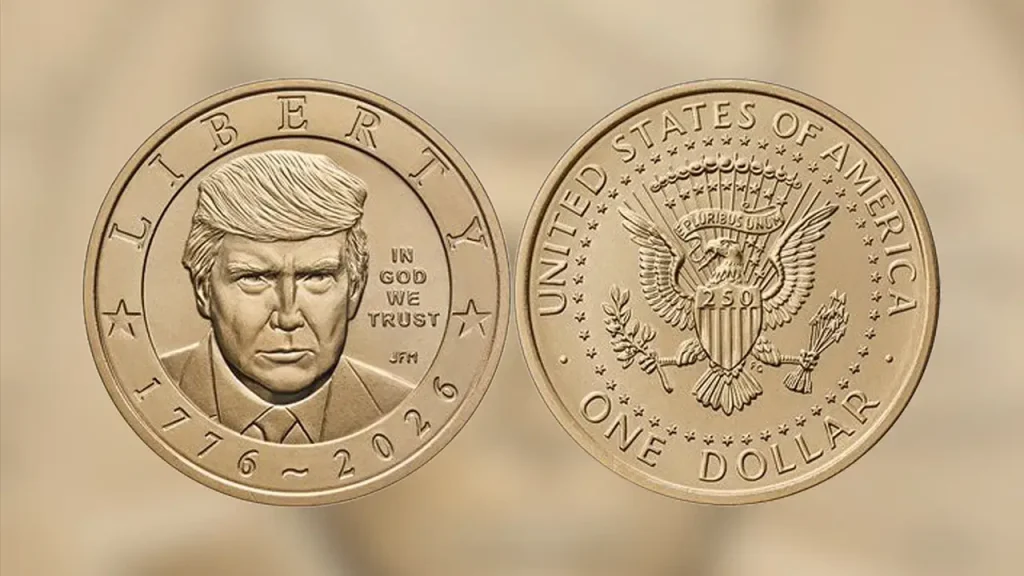 Trump’ın portresi 1 doların üzerine basılıyor: ABD’nin 250. yılına özel altın para