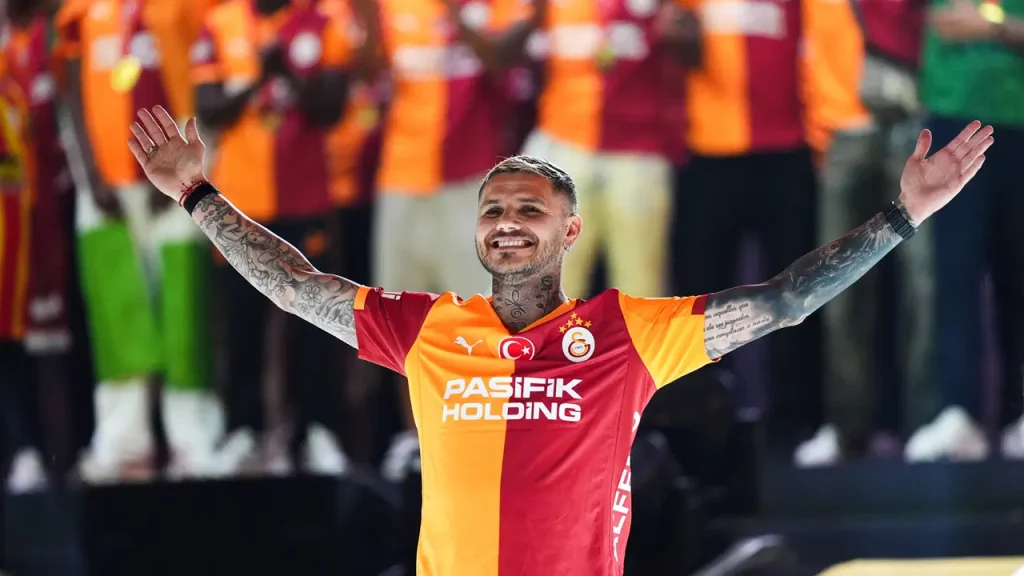 Türk futboluna damga vurdu: Mauro Icardi, Galatasaray’a kupalar ve rekorla veda etti
