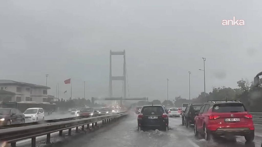 Uyarılar yapılmıştı: İstanbul’da beklenen yağış başladı